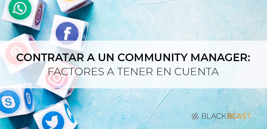 contratar community manager